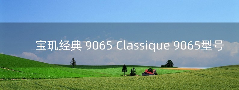 宝玑经典 9065 Classique 9065型号