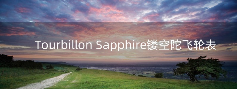 Tourbillon Sapphire镂空陀飞轮表